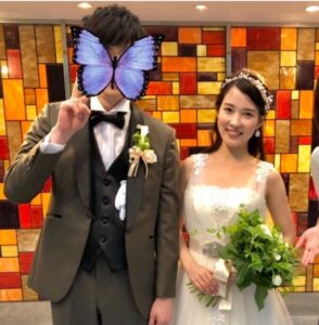 奈津子さん結婚式